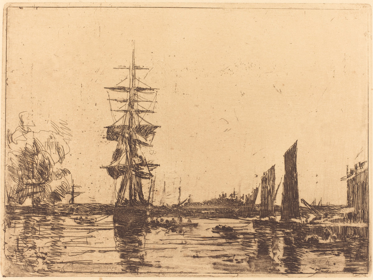 Eugène Boudin, Marine View