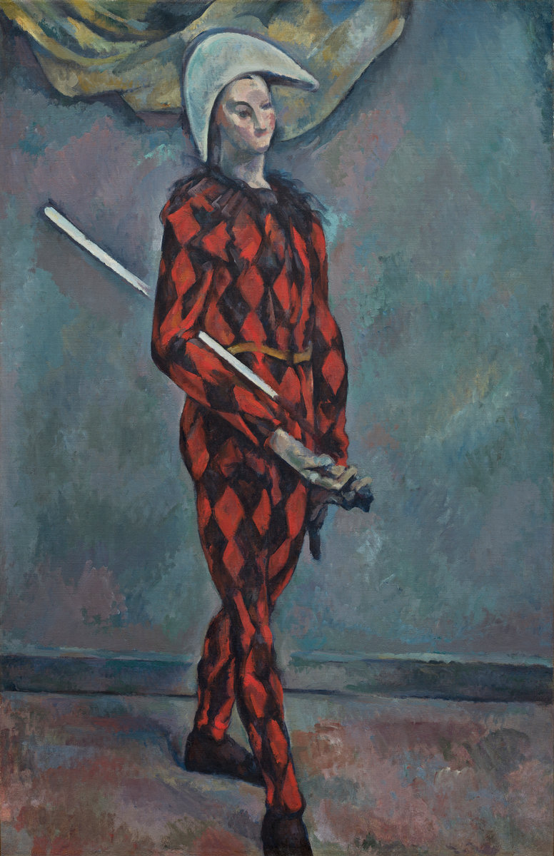 Paul Cezanne, Harlequin, 1888/1890
