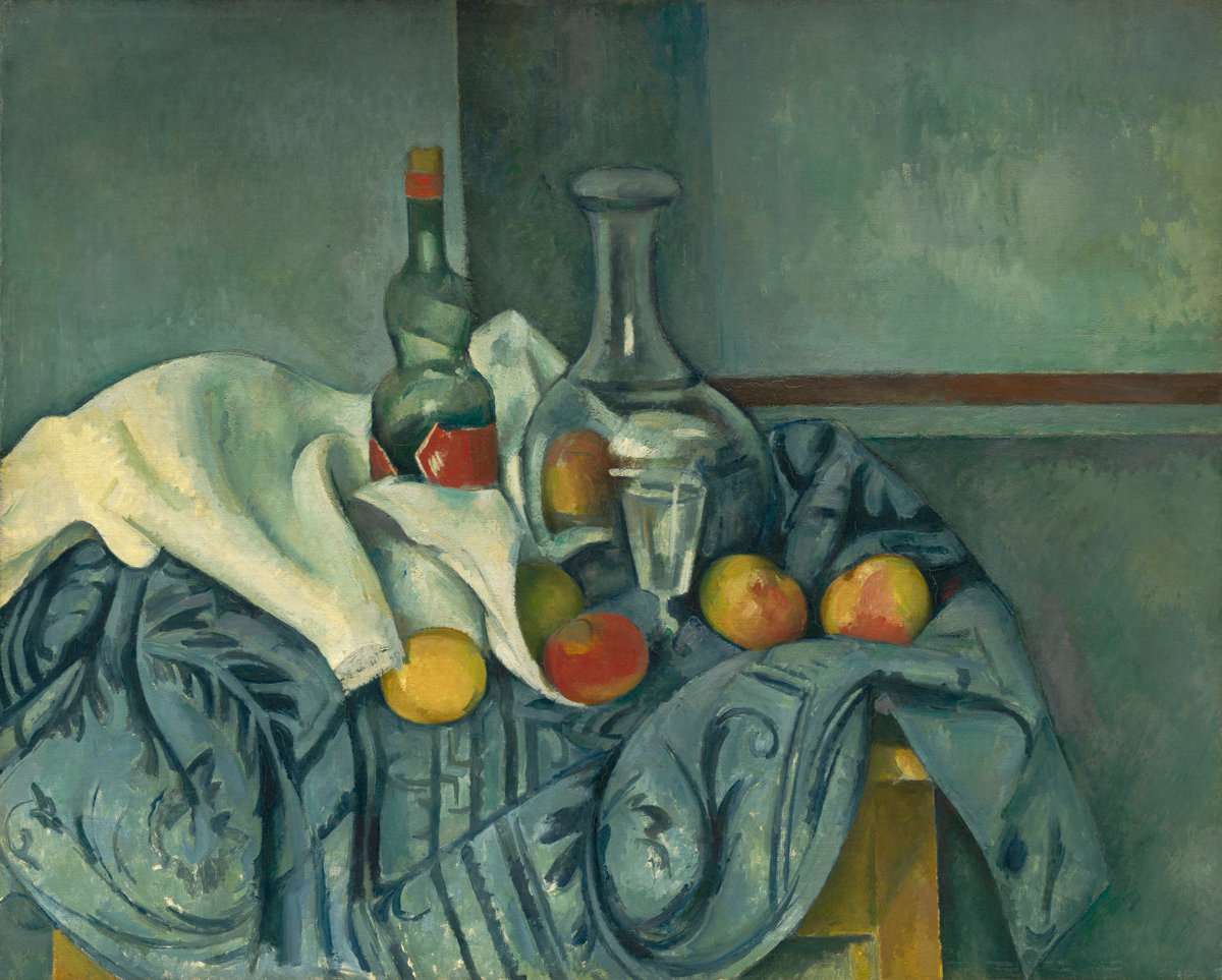 Paul Cezanne, The Peppermint Bottle, 1893/1895