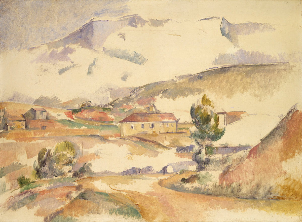 Paul Cezanne, Montagne Sainte-Victoire, from near Gardanne, c. 1887