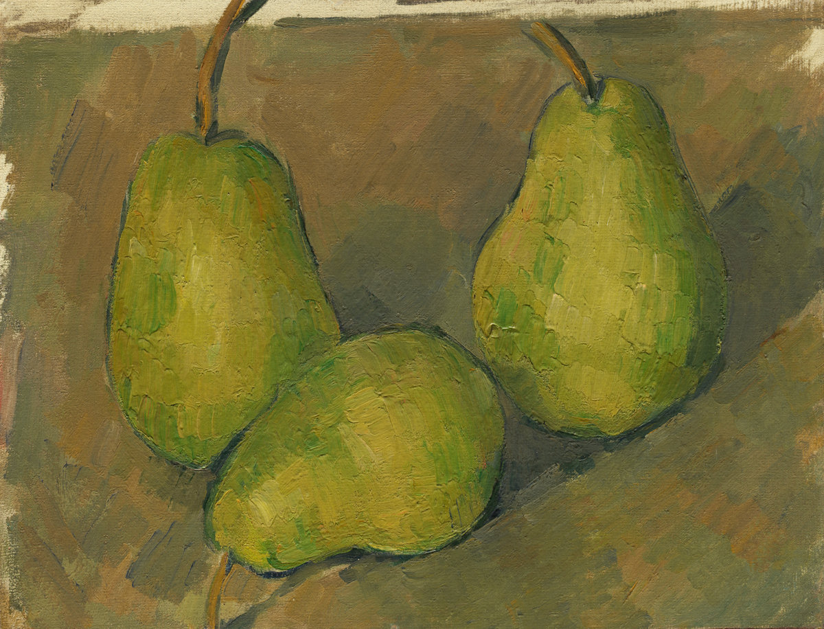 Paul Cezanne, Three Pears, 1878/1879