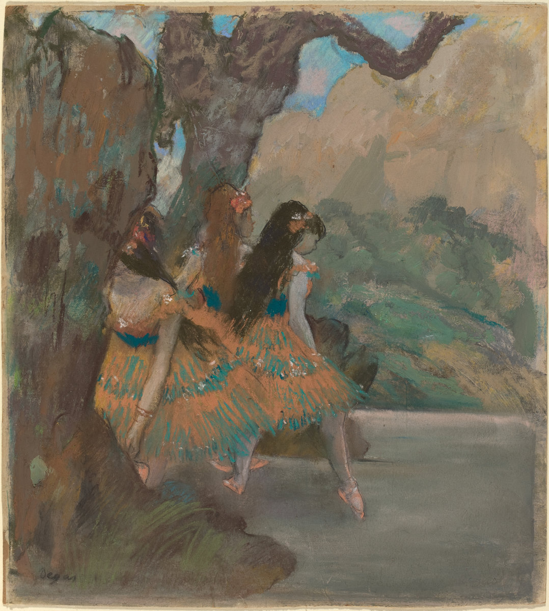 Edgar Degas, Ballet Dancers, c. 1877
