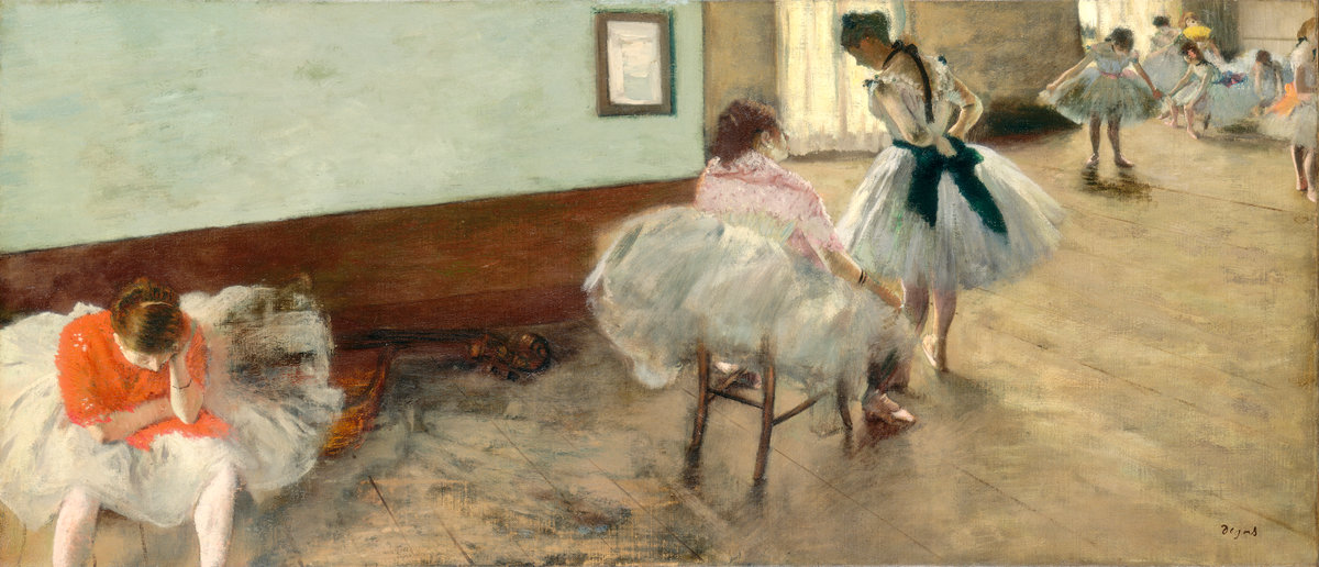 Edgar Degas, The Dance Lesson, 1879