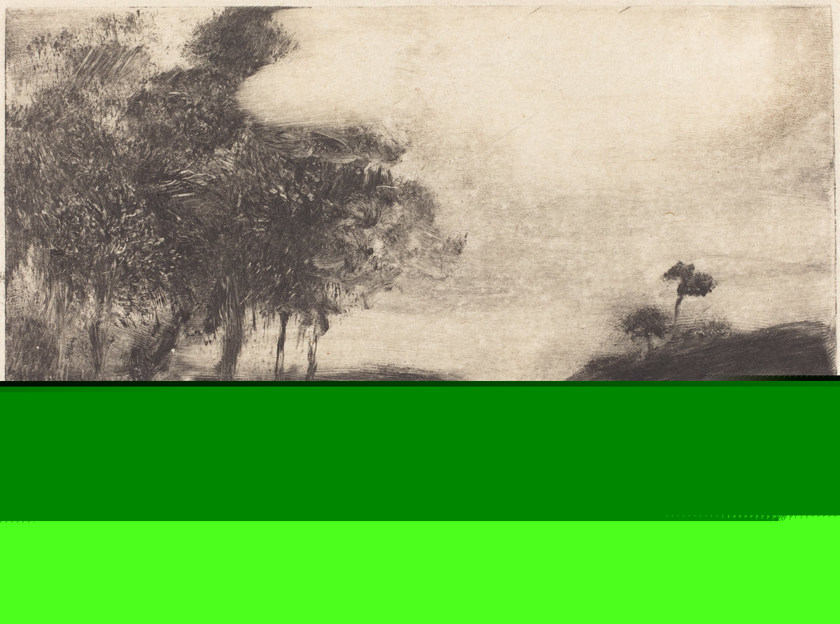 Edgar Degas, The Road (La Route), c. 1878/1880
