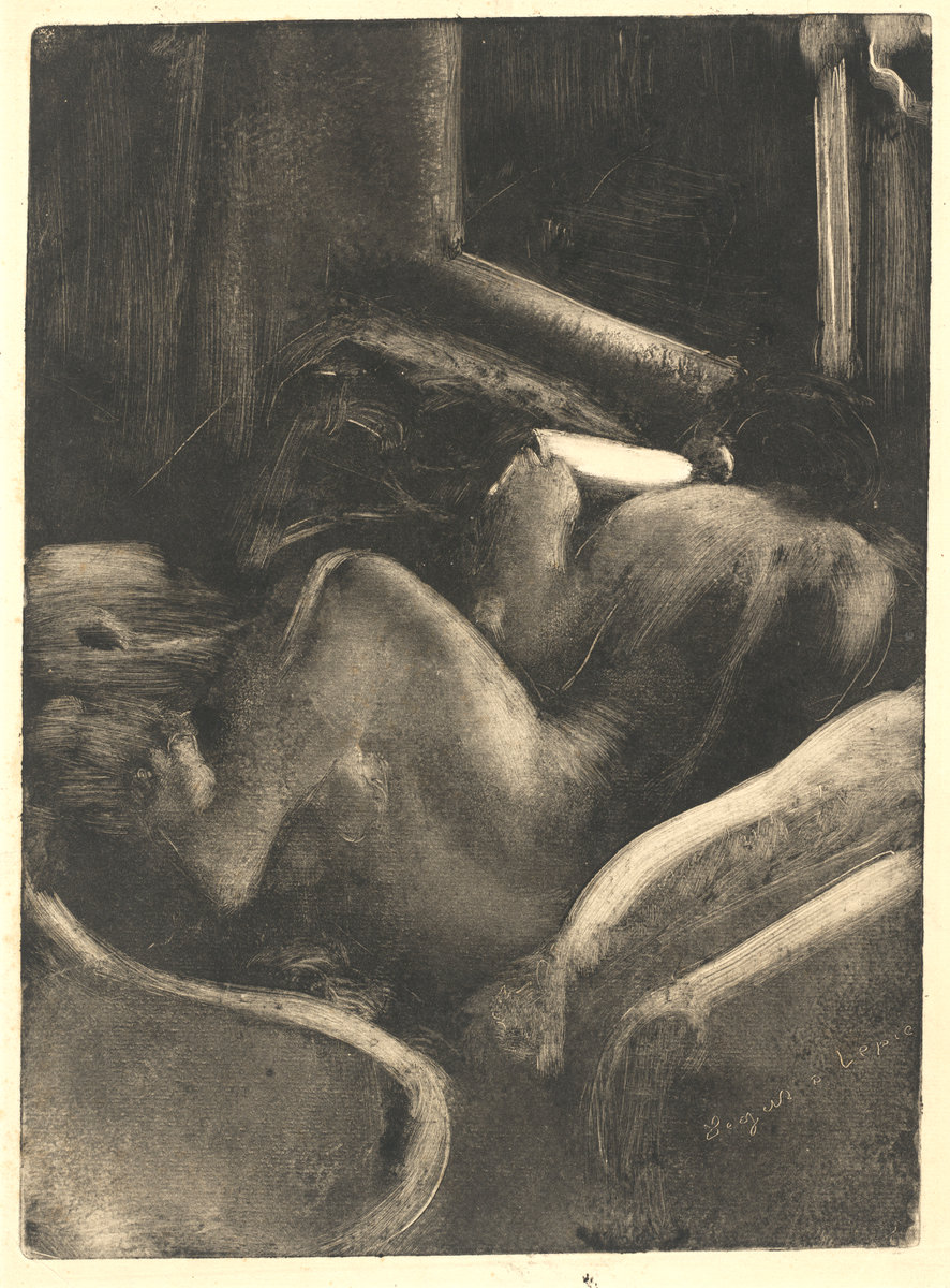 Edgar Degas, Woman Reading (Liseuse), c. 1885