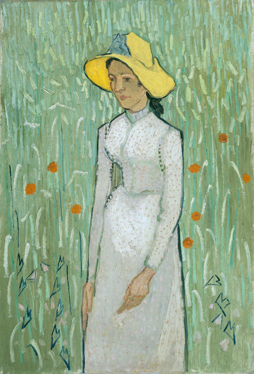 Vincent Van Gogh, Girl in White, 1890