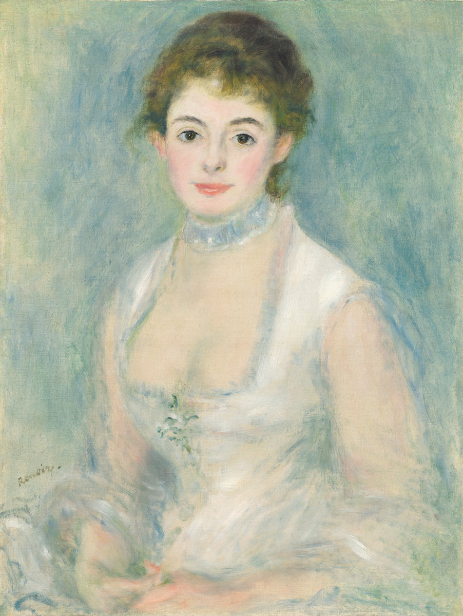 Pierre-Auguste Renoir, Madame Henriot, c. 1876