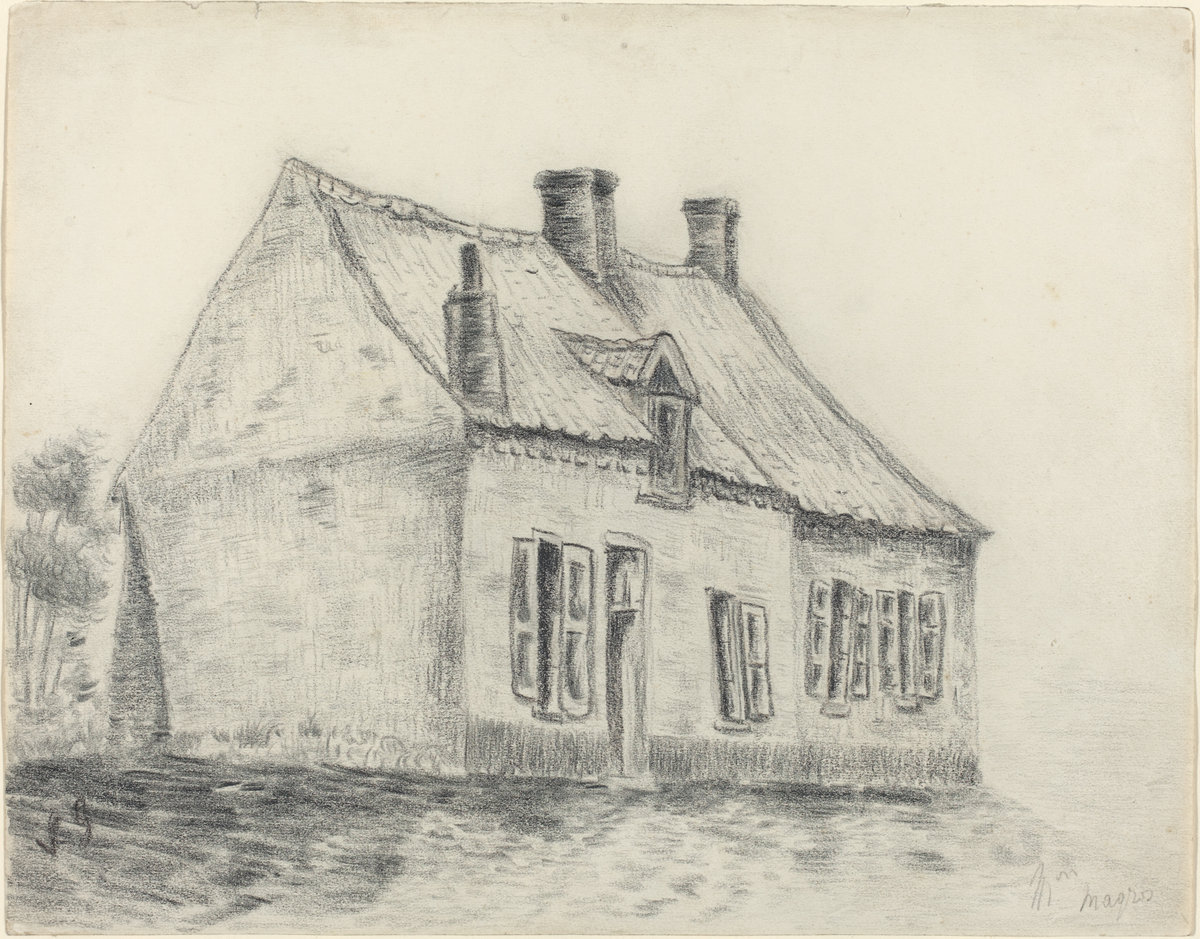 Vincent Van Gogh, The Magrot House, Cuesmes, c. 1870/1880