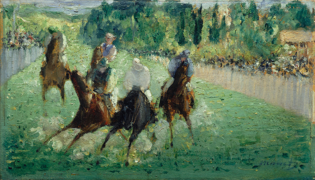 Èdouard Manet, At the Races, c. 1875