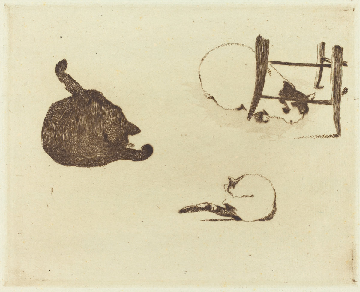 Èdouard Manet, The Cats (Les Chats), 1869