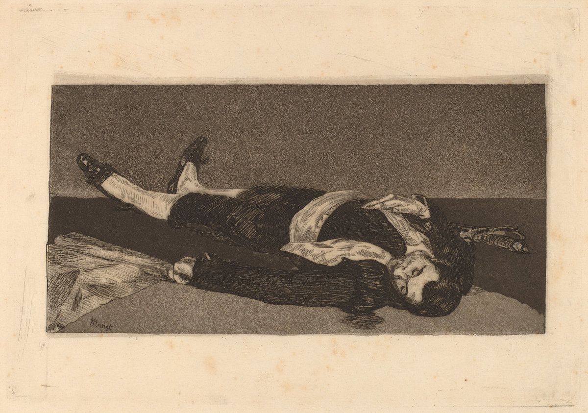 Èdouard Manet, Dead Toredor (Torero Mort), 1868
