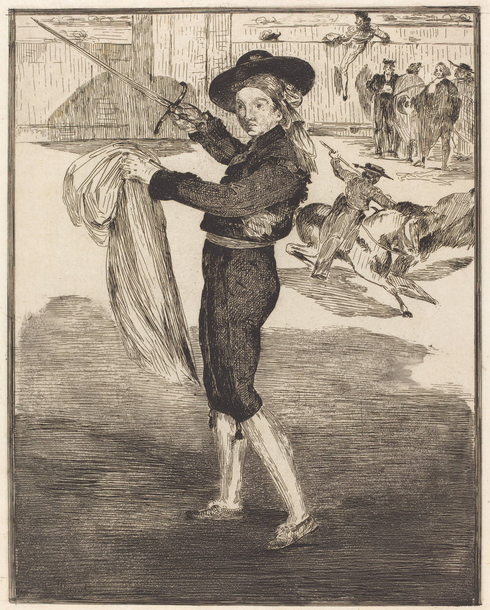 Èdouard Manet, Mlle. Victorine in the Costume of an "Espada" (L'espada), 1862