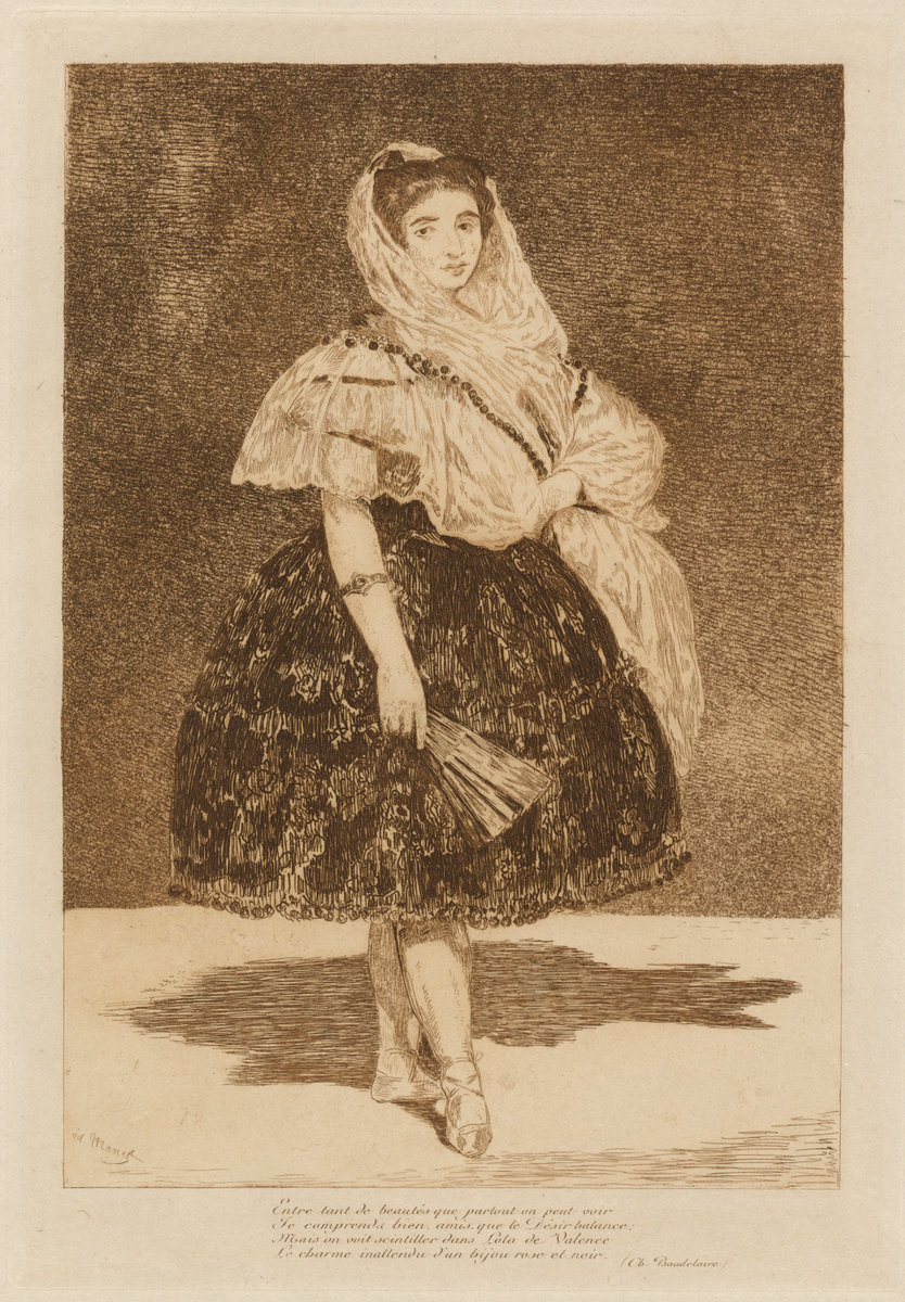 Èdouard Manet, Lola de Valence, 1862