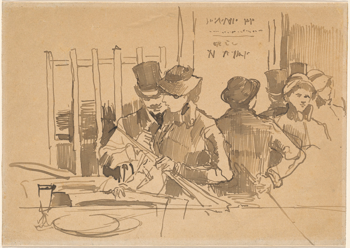Èdouard Manet, The Railway Restaurant, c. 1879