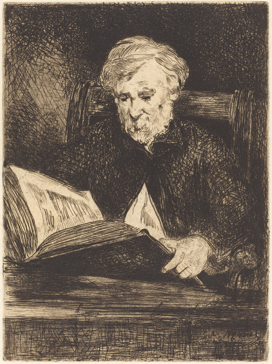 Èdouard Manet, The Reader (Le Liseur), 1861