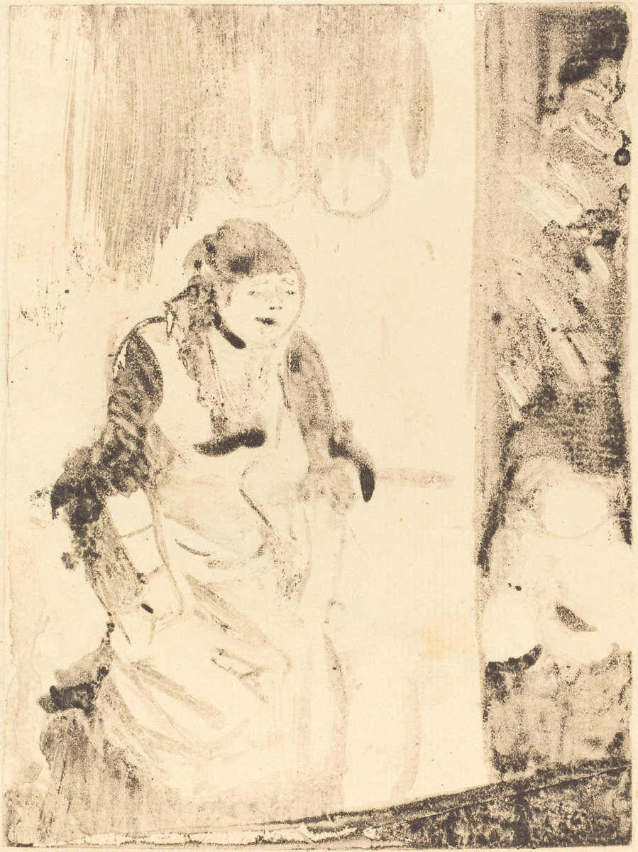 Edgar Degas, Mlle Becat, c. 1877/1878