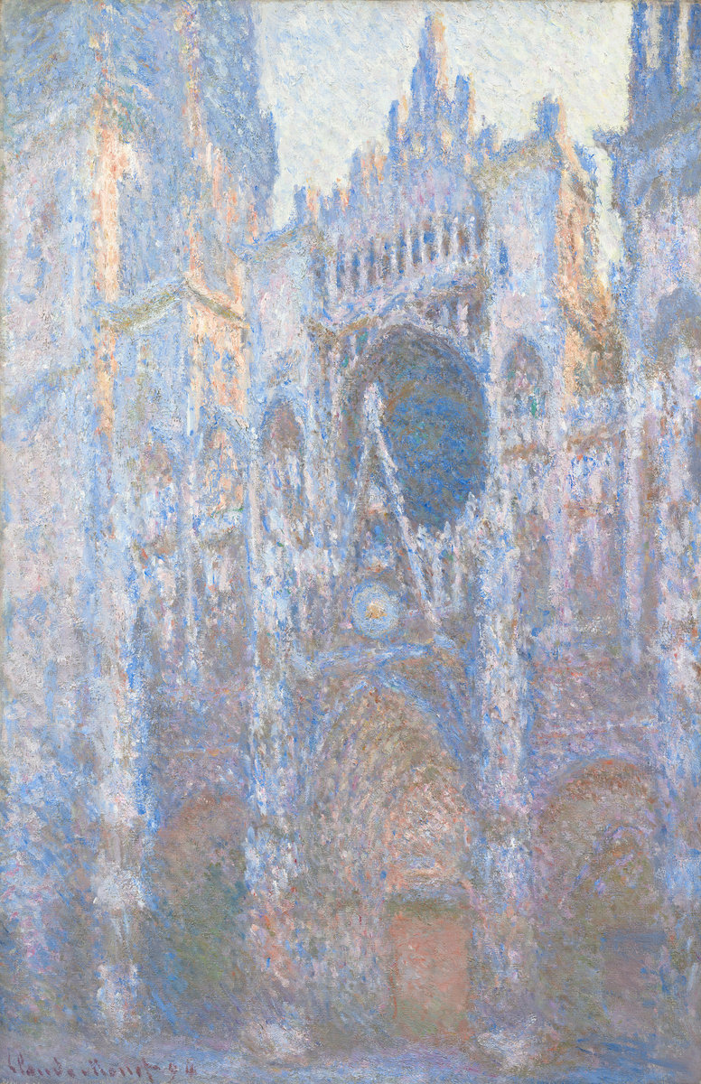 Claude Monet, Rouen Cathedral, West Facade, 1894