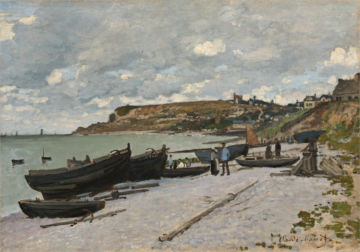 Claude Monet, Sainte-Addresse , 1867