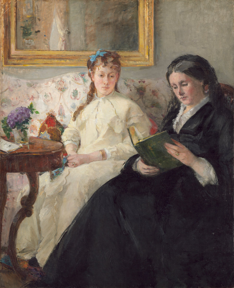 Berthe Morisot, The Mother and Sister of the Artist, 1869/1870