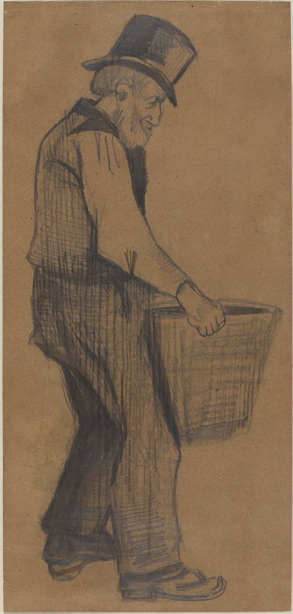 Vincent Van Gogh, Old Man Carrying a Bucket, 1882