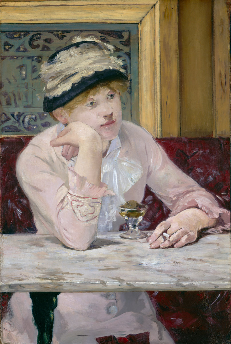 Èdouard Manet, Plum Brandy, c. 1877
