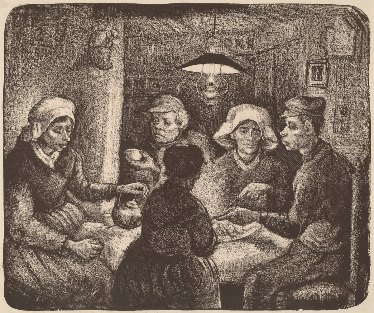 Vincent Van Gogh, Potato Eaters, 1885