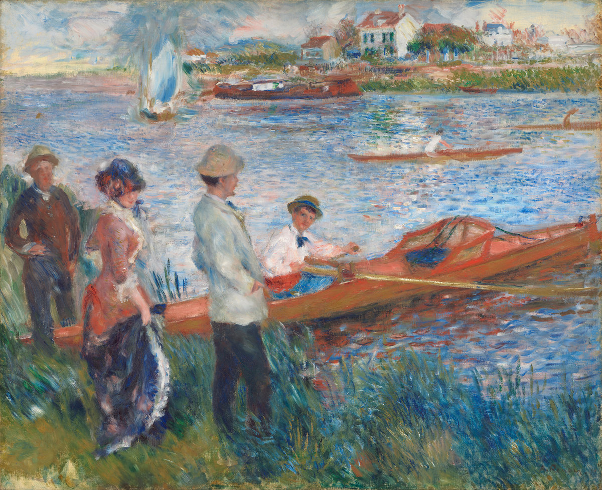 Pierre-Auguste Renoir, Oarsmen at Chatou, 1879