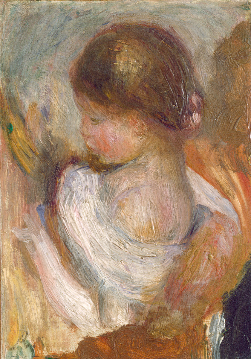 Pierre-Auguste Renoir,Young Girl Reading, c. 1888 