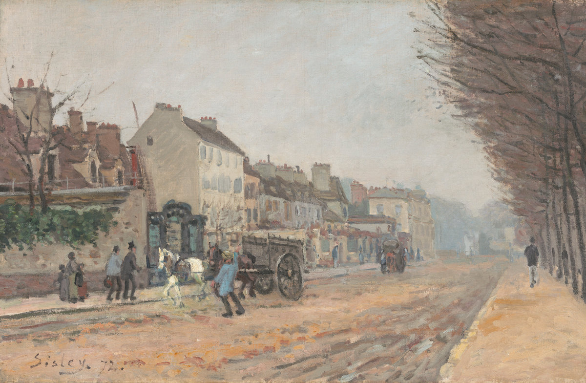 Alfred Sisley, Boulevard Heloise, Argenteuil, 1872