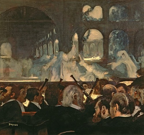 Edgar Degas, The Ballet Scene from Meyerbeer's Opera "Robert le Diable" , 1876