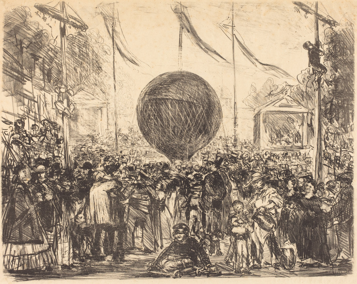 Èdouard Manet, The Balloon, 1862