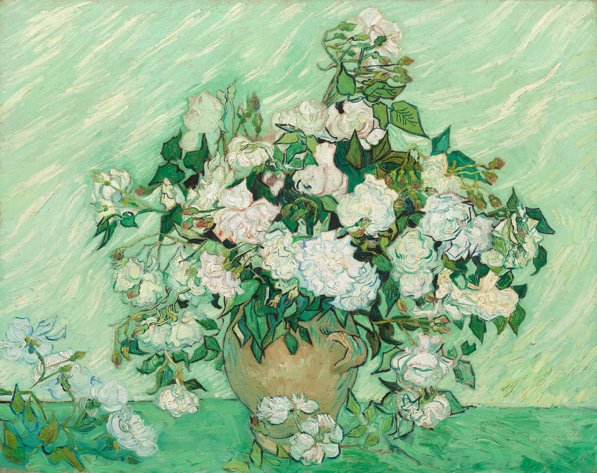 Vincent Van Gogh, Roses 1890